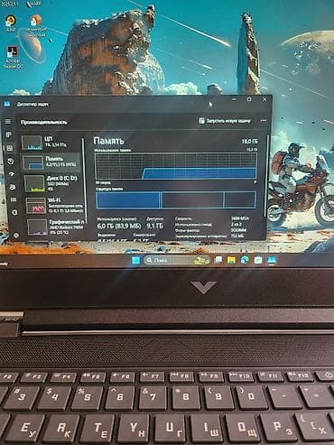 сумку для ноутбука и документов: Ноутбук, HP, 16 ГБ ОЗУ, AMD Ryzen 7, 15.6 ", Новый, Игровой, память NVMe SSD — 8