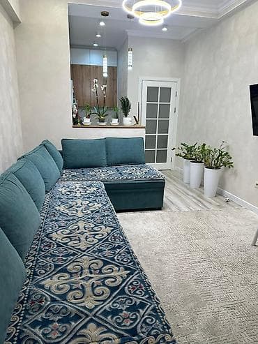 discovery studio: 2 комнаты, 47 м², Асанбай мкр Элитка, 3 этаж, Свежий ремонт — 1