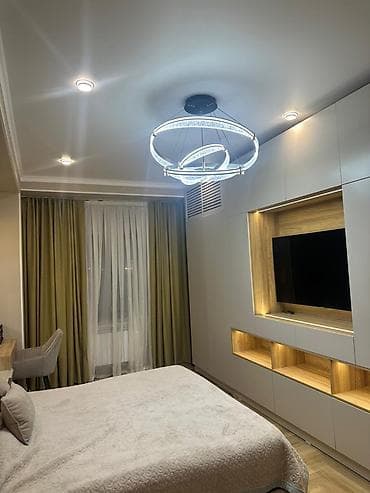 seven development: 3 комнаты, 137 м², Асанбай мкр Элитка, 2 этаж, Дизайнерский ремонт — 6