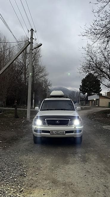лексус 470 ош: Lexus LX: 2002 г., 4.7 л, Автомат, Бензин, Жол тандабас — 5
