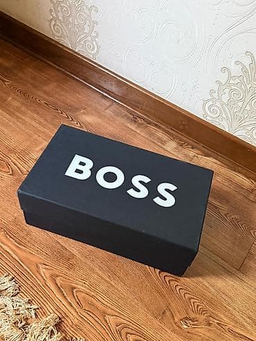 кожаные бу: Мужские кожаные кеды BOSS (Оригинал) Состояние: новые Размер: 42-43 — 7