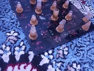 шкатулки нарды: Авторские шахматы ручной работы. Каждый набор создаётся вручную — не — 9