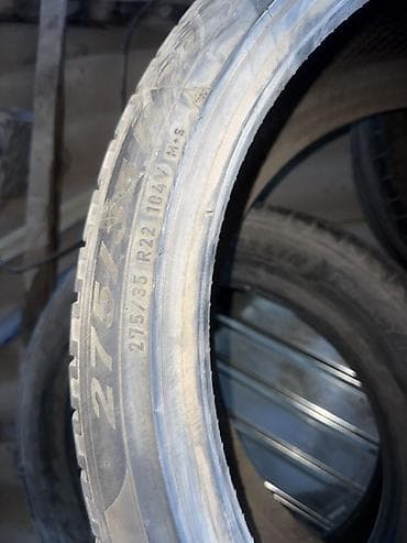 winter: Шины 275 / 35 / R 22, Зима, Б/у, Пара, Внедорожные (АТ/МТ), Pirelli — 1