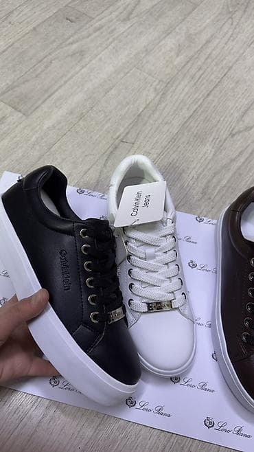 jea: Кеды Calvin Klein Jeans, низкие, классический силуэт. - Материалы — 4