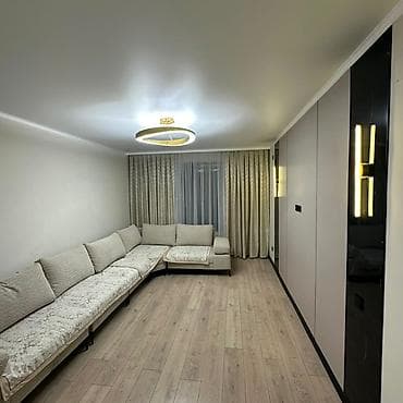 Квартиры: 2 комнаты, 74 м², Пишпек Элитка, 2 этаж, Дизайнерский ремонт — 3
