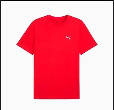 tech flece: Мужская футболка, S, Puma, Новый, цвет - Красный — 1