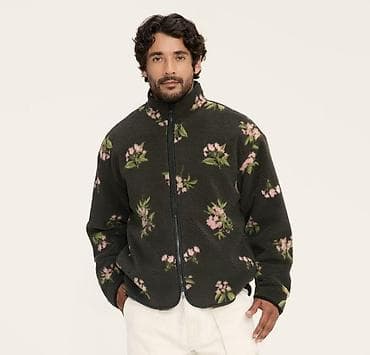 теч флис: Флисовая куртка с молнией и воротником-стойкой - Универсальный крой — 1