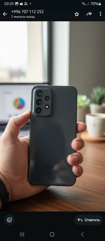 lap top: Samsung Galaxy A32, цвет - Серый — 1