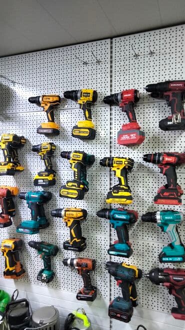 Жогорку сапаттагы шуруповерттор Высококачественный шуруповерт