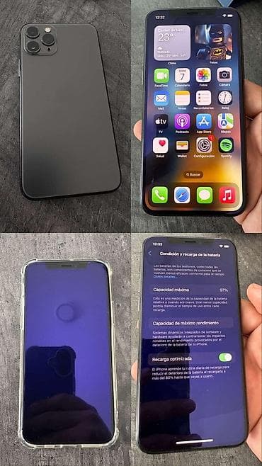 apple vision: IPhone 11 Pro, 64 ГБ, Space Gray, Чехол — 1