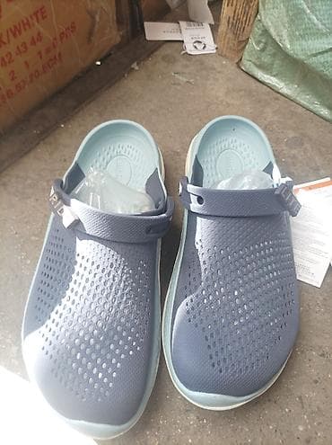 Сабо: Сабо, 40, Crocs, Новый, цвет - Голубой, Самовывоз — 2