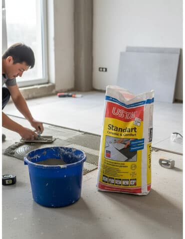 Кафельный клей Плиточный клей. Производство Казакстан. Надежное