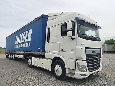 howo в кредит: Тягач, DAF, 2014 г., Тентованный — 2