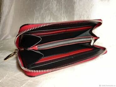 купить мужской клатч из натуральной кожи ручной работы: Клатч из натуральной кожи. Портмоне кошелек. Делаю такие клатчи разных — 8