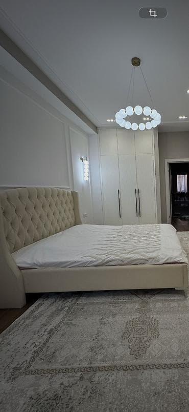 uth 170: Спальный гарнитур, Б/у, Двуспальная кровать, Турция, Самовывоз, Платная доставка, цвет - Белый — 1