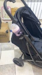 подставка для второго ребенка на коляску: Коляска, цвет - Черный, Б/у — 11
