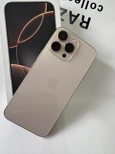 realmi 9i: IPhone 16 Pro Max, Б/у, 256 ГБ, 91 % — 1