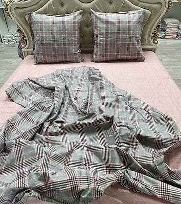 плед: Комплект постельного белья 100% хлопок, фланель, байка, постельное — 4