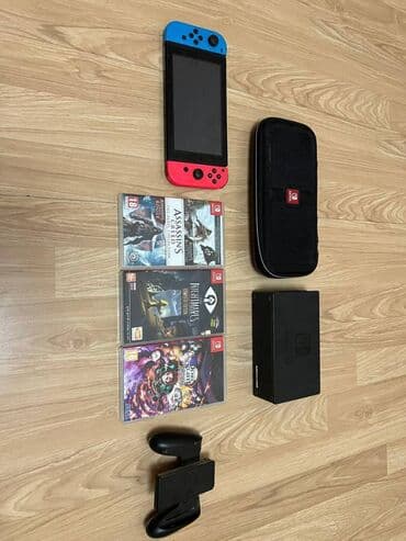 Продаю Nintendo Switch Состояние - идеальное, была у мастера на