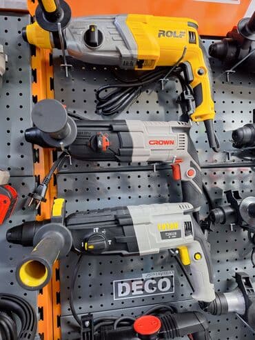 Перфоратор, Crown, Makita, Bosch, Новый, Бесплатная доставка