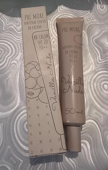 крем корея: PRE MORE Natural Cover BB Cream Vanilla Nude, 50 мл - Тон: Vanilla — 2