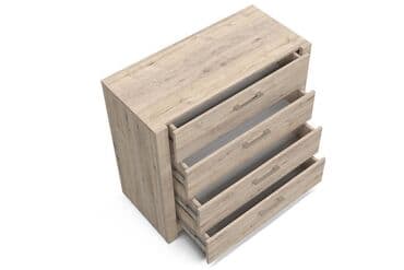 Комоды для одежды: Вирджиния, Комод 1794, Дуб Бонифаций, Май Стар КодТМЦ	00031335 — 2