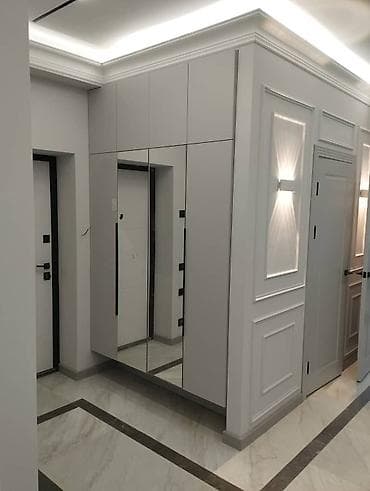 стол с ящиком: Стенка-шкаф, Тип стенки-шкафа: Модульная, Для спальни, Особенности: С рабочим столом — 3