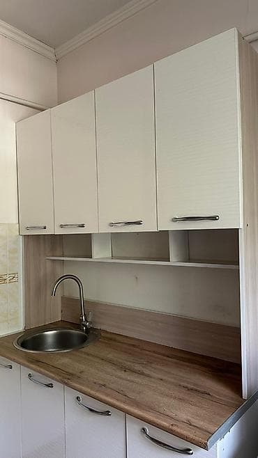 Эмерек гарнитурлары: Ашкана гарнитуру, Колдонулган, түсү - Ак, ДСП — 2