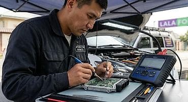 Унаа механиктери: Автоэлектрик кызматтары, Майларды, суюктуктарды алмаштыруу, Курларды алмаштыруу, баруусуз — 3