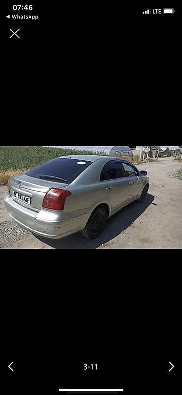 toyota cilica: Toyota Avensis: 2003 г., 2 л, Автомат, Бензин, Седан — 6