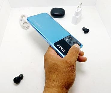 Poco X5 Pro 5G, Б/у, 256 ГБ, цвет - Синий, 1 SIM, 2 SIM — 6
