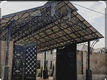 Навес, Арочный, Металл, Поликарбонат, Установка