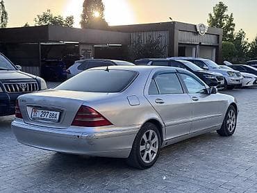 велосипед мото: Mercedes-Benz S-Class: 2001 г., 3.2 л, Автомат, Бензин, Седан — 4