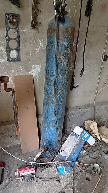 Все для дома и сада: Промышленный газовый баллон, Наполнение: Пустой, Применение: Сварка и резка — 1