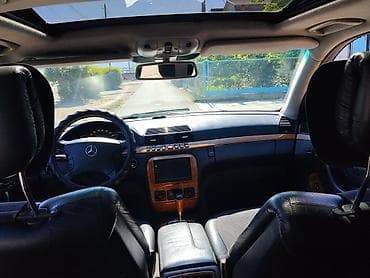 Унаа сатуу: Mercedes-Benz S-Class: 2001 г., 5 л, Автомат, Бензин, Седан — 8