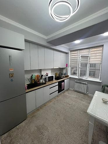 стекляный: Кухонный гарнитур, цвет - Серый, Дерево — 2