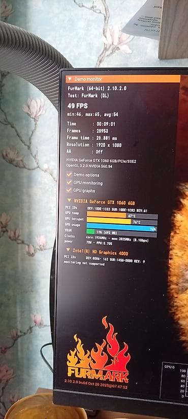 game console: Компьютер, ядер - 4, ОЗУ 16 ГБ, Игровой, Б/у, Intel Core i7, Без накопителя — 5