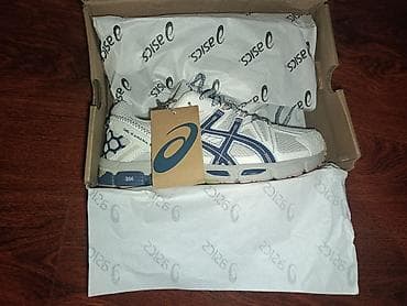 мужские купальные шорты: Мужские кроссовки, 42.5, 43, Asics, Новый, цвет - Серый, Платная доставка — 2