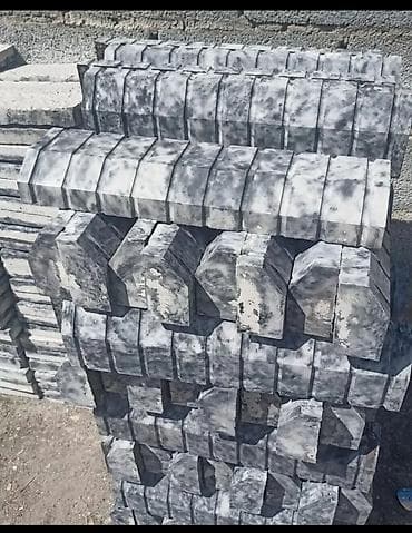 бетон жумуштары: Тротуарные и дорожные прессованные бордюры. - Назначение — 2