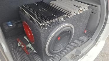 Автозвук комплект: сабвуфер + 2 усилителя Состав: - Сабвуфер Kenwood — 3