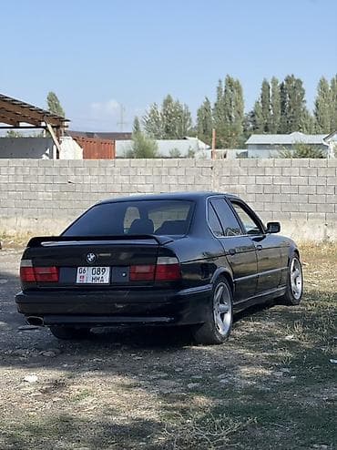 цены на машины в кыргызстане: BMW 5 series: 1994 г., 2 л, Механика, Бензин, Седан — 7
