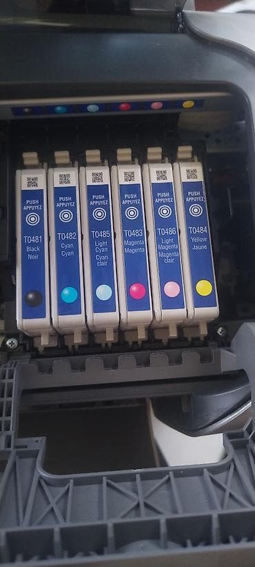 Принтерлер: Epson Stylus Photo R200 — шестивцветный струйный фотопринтер для — 2