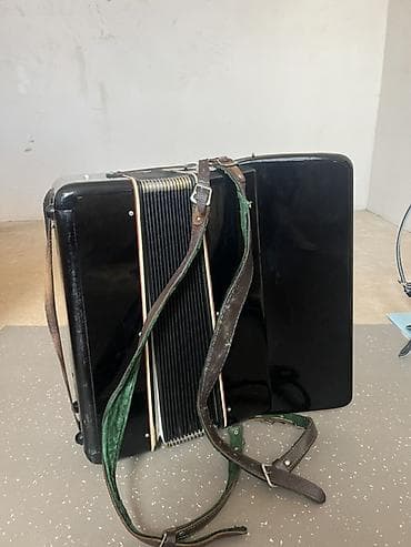 Аккордеон TROUBADOUR, двухрядный клавишно-кнопочный. Особенности: -