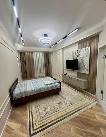 hostel osh: Студия, Люкс, элитка, 12 мкр, Постельное белье — 4