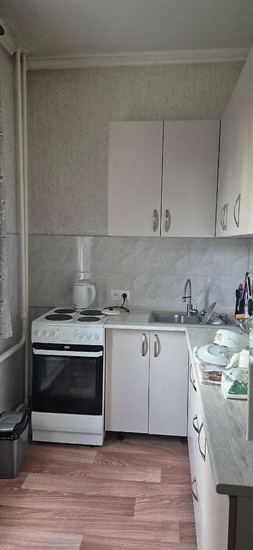 Недвижимость: 1 комната, 34 м², Кок-Жар мкр 105 серия, 4 этаж, Косметический ремонт — 6