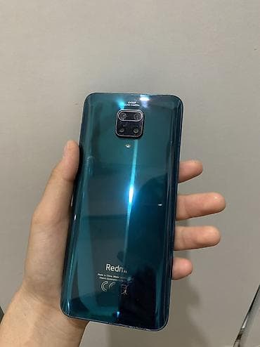 Redmi, Redmi Note 9 Pro, Б/у, 64 ГБ, цвет - Синий, 2 SIM