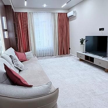 3 комнаты, 103 м², Асанбай мкр 5 этаж, Евроремонт