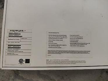 apple macbook m2: Б/у, Intel Core i5, ОЗУ, RAM: 16 ГБ — 4