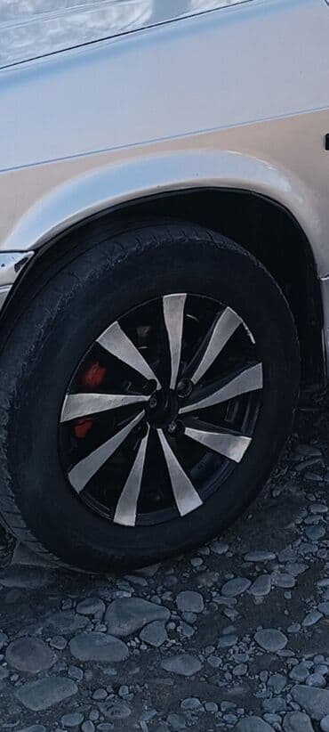 зимние шины 245 45 18: Колеса в сборе R 14, Лето, Б/у, Комплект, Литые, отверстий - 4 — 5