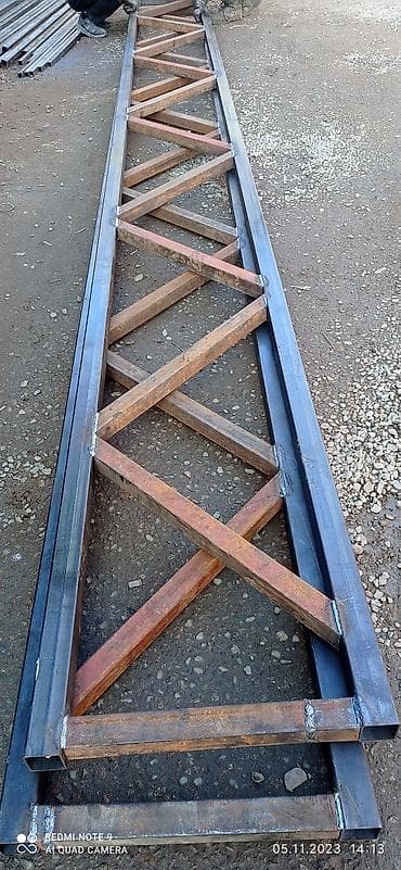 изготовление навесов: Металлические фермы для навеса Фермы Арки Навесы Производство — 5